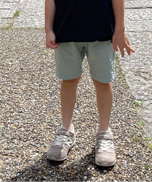 MAKE YOUR DAY（メイクユアデイ）の「カットソーサルエル5分丈パンツ■80～140cm（その他パンツ・キッズ・ミント/ブルー/ピンク/ベージュ・100/120/130/140/110/90/80）」の21枚目の写真