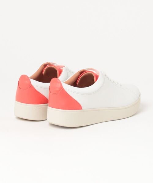fitflop(フィットフロップ)の「【fitflop】フィットフロップ RALLY NEON-POP LEATHER SNEAKERS(スニーカー・レディース・ホワイト×ピンク/ホワイト/ホワイト×イエロー・US6/US7.5/US6.5/US7/US8/US5.5/US5)」の15枚目の写真