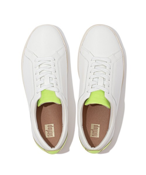 fitflop(フィットフロップ)の「【fitflop】フィットフロップ RALLY NEON-POP LEATHER SNEAKERS(スニーカー・レディース・ホワイト×ピンク/ホワイト/ホワイト×イエロー・US6/US7.5/US6.5/US7/US8/US5.5/US5)」の12枚目の写真