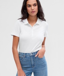 ストレッチ ピケ ポロシャツ