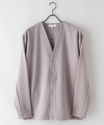UNIIT（ユニット）の「ドライタッチ 吸水速乾 ストレッチ イージーケア ドライリップル ボタンカーディガン（カーディガン/ボレロ）」