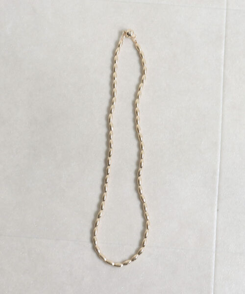 fredy emue（フレディエミュ）の「ライスチェーンマグネットネックレス（ネックレス・レディース・シルバー/ゴールド・FREE）」の3枚目の写真