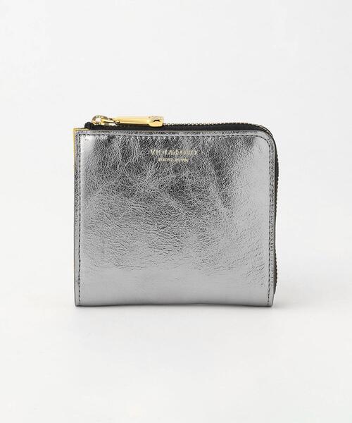 BEAUTY&YOUTH UNITED ARROWS（ビューティーアンドユースユナイテッドアローズ）の「【WEB限定】＜VIOLAd’ORO＞PORTA リザードエンボス レザー サイドジップ ウォレット（財布・レディース・ナチュラル/シルバー/ケリー・FREE）」の3枚目の写真