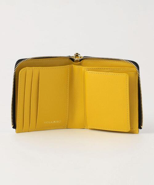 BEAUTY&YOUTH UNITED ARROWS（ビューティーアンドユースユナイテッドアローズ）の「【WEB限定】＜VIOLAd’ORO＞PORTA リザードエンボス レザー サイドジップ ウォレット（財布・レディース・ナチュラル/シルバー/ケリー・FREE）」の14枚目の写真