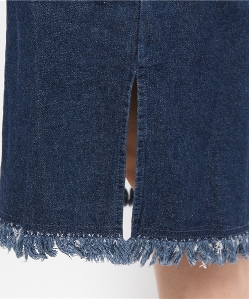 Kastane（カスタネ）の「【Kastane】フリンジワンピース（ワンピース・レディース・ブルー/オフホワイト・FREE）」の10枚目の写真