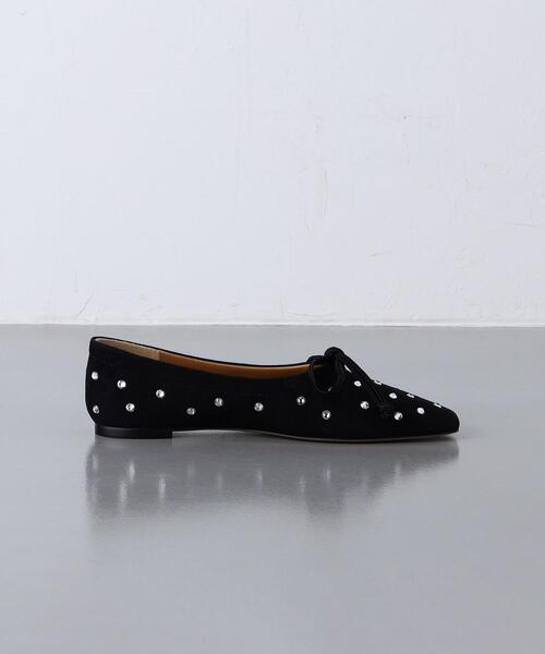 最終価格☆美品☆【別注】＜PIPPICHIC＞STN SQU バレエシューズ Pippichic（ピッピシック）の「【別注】＜PIPPICHIC＞STN SQU