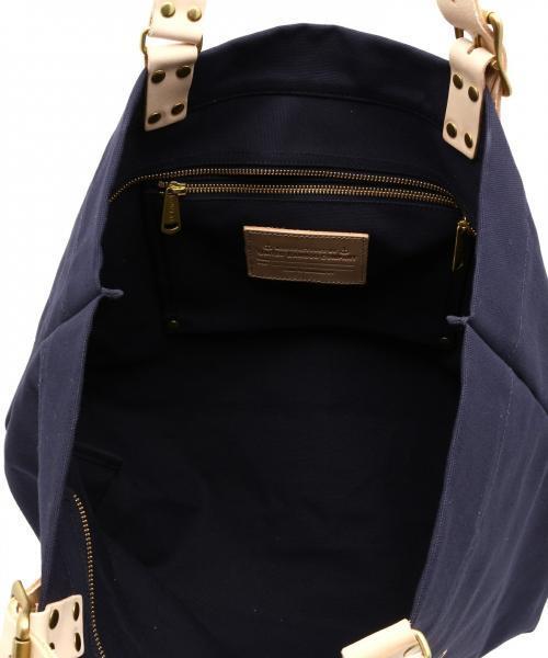 united bamboo（ユナイテッドバンブー）の「【L】[LE BAC]クラシックトートバッグ マザーズ（トートバッグ・レディース・ホワイト系/ネイビー系/オレンジ系・F）」の7枚目の写真