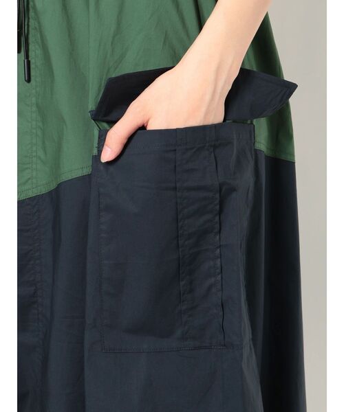 MURUA（ムルーア）の「バイカラーバルーンヘムスカート（スカート・レディース・ネイビー/ベージュ・FREE）」の14枚目の写真