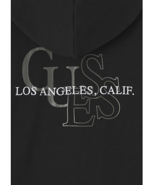 Guess(ゲス)の「Logo Hoodie(パーカー・メンズ・ブラック/アイボリー/ライトグレー・MEDIUM/LARGE/X-LARGE/SMALL)」の8枚目の写真