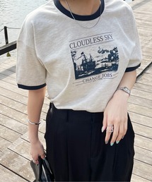 Chillfar | リンガーロゴTシャツ(Tシャツ/カットソー)