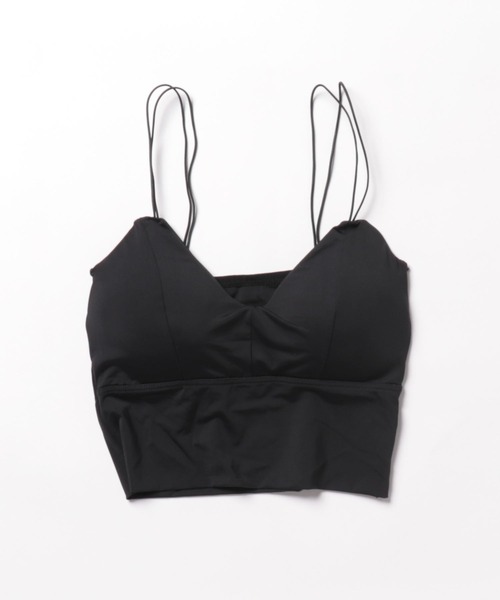 NinaetLina（ニナエリナ）の「カップ付きキャミソール（キャミソール・レディース・ブラック/ホワイト・FREE）」の5枚目の写真