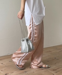 wee9s | side line shiny pants / サイドラインシャイニーパンツ(その他パンツ)