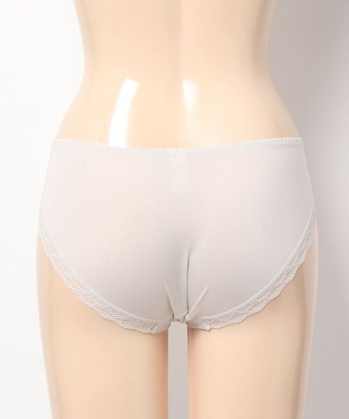 AMOSTYLE BY Triumph(アモスタイルバイトリンプ)の「レギュラーショーツ カラーバースト AMST1429 Hikini JX(ショーツ・レディース・ミント/ホワイト/オレンジ・L/M)」の10枚目の写真