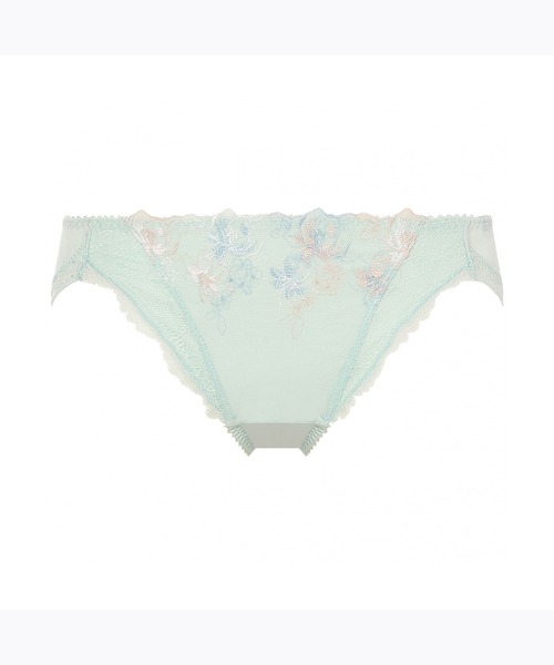 AMOSTYLE BY Triumph(アモスタイルバイトリンプ)の「レギュラーショーツ カラーバースト AMST1429 Hikini JX(ショーツ・レディース・ミント/ホワイト/オレンジ・L/M)」の3枚目の写真