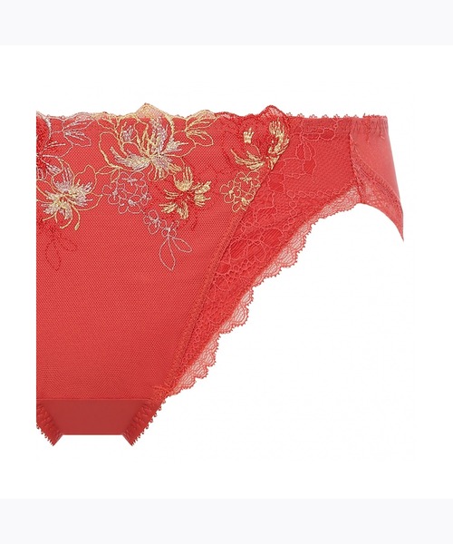 AMOSTYLE BY Triumph(アモスタイルバイトリンプ)の「レギュラーショーツ カラーバースト AMST1429 Hikini JX(ショーツ・レディース・ミント/ホワイト/オレンジ・L/M)」の7枚目の写真