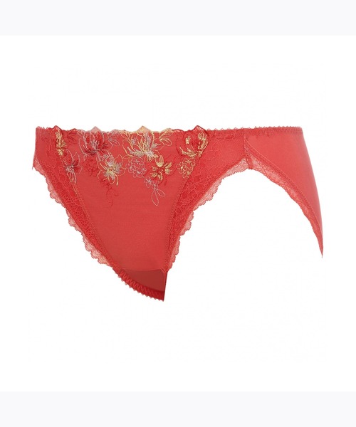 AMOSTYLE BY Triumph(アモスタイルバイトリンプ)の「レギュラーショーツ カラーバースト AMST1429 Hikini JX(ショーツ・レディース・ミント/ホワイト/オレンジ・L/M)」の9枚目の写真