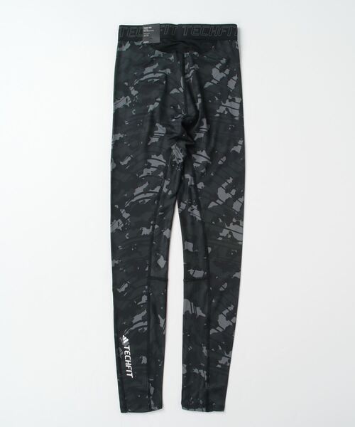 adidas（アディダス）の「アディダス adidas M TF AOP タイツ（タイツ/ストッキング・メンズ・ブラック・3L/L/M/LL/S）」の2枚目の写真