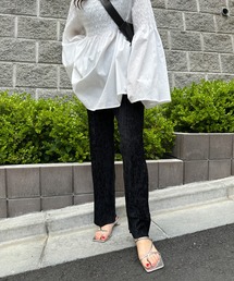 ベルベットシアーイージーパンツ