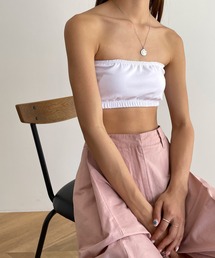 CANAL JEAN | El mar(エルマール) パット付きチューブトップ(チューブトップ)