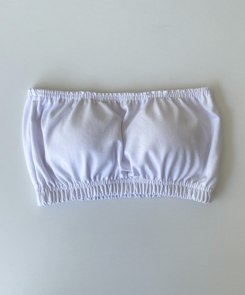 CANAL JEAN（キャナルジーン）の「El mar(エルマール) パット付きチューブトップ（チューブトップ・レディース・ブラック/グレー/ホワイト・ONE SIZE）」の11枚目の写真