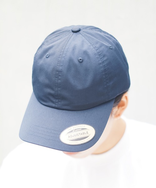 FLEXFIT(フレックスフィット)の「【Flexfit/フレックスフィット】YUPOONG CLASSICS RECYCLED TRENDY DAD CAP 帽子 ローキャップ(キャップ・メンズ・ネイビー/ホワイト/ブラック/ライトブラウン・FREE)」の1枚目の写真