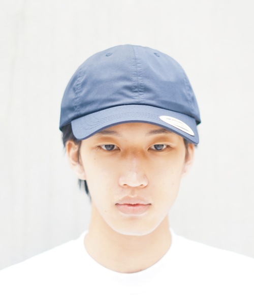 FLEXFIT(フレックスフィット)の「【Flexfit/フレックスフィット】YUPOONG CLASSICS RECYCLED TRENDY DAD CAP 帽子 ローキャップ(キャップ・メンズ・ネイビー/ホワイト/ブラック/ライトブラウン・FREE)」の10枚目の写真
