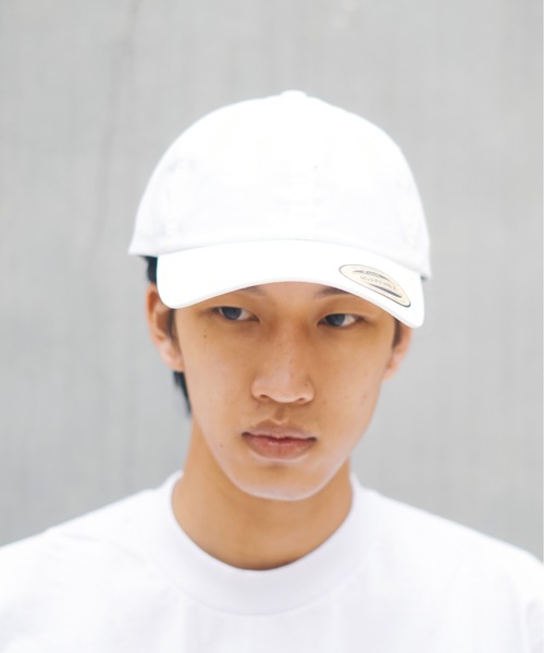 FLEXFIT(フレックスフィット)の「【Flexfit/フレックスフィット】YUPOONG CLASSICS RECYCLED TRENDY DAD CAP 帽子 ローキャップ(キャップ・メンズ・ネイビー/ホワイト/ブラック/ライトブラウン・FREE)」の13枚目の写真
