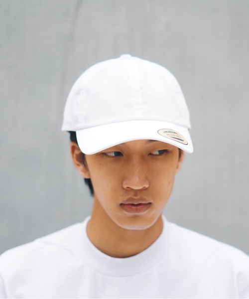 FLEXFIT(フレックスフィット)の「【Flexfit/フレックスフィット】YUPOONG CLASSICS RECYCLED TRENDY DAD CAP 帽子 ローキャップ(キャップ・メンズ・ネイビー/ホワイト/ブラック/ライトブラウン・FREE)」の5枚目の写真