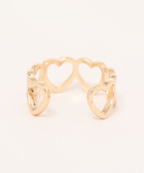HIKA(ヒカ)の「【HIKA】ハートRING(リング・レディース・シルバー/ゴールド/レッド/ブラック/ホワイト/グリーン/ダークブラック/ピンクゴールド・FREE)」の10枚目の写真