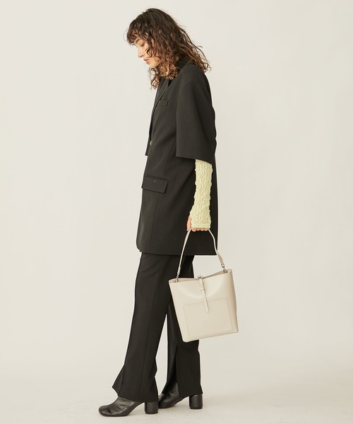 YAHKI（ヤーキ）の「【YAHKI/ヤーキ】YH-583/トートバッグ（トートバッグ・レディース・アイボリー/ブラック・FREE）」の19枚目の写真