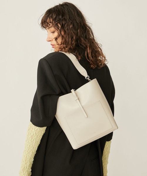 YAHKI（ヤーキ）の「【YAHKI/ヤーキ】YH-583/トートバッグ（トートバッグ・レディース・アイボリー/ブラック・FREE）」の20枚目の写真