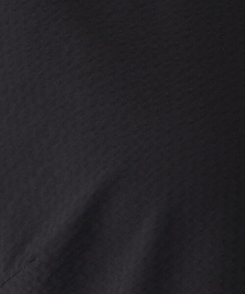 OPAQUE.CLIP（オペークドットクリップ）の「◆サッカーストライプ フィット＆フレアワンピース【イージーケア/吸水速乾/ストレッチ/洗濯機洗い可】（ワンピース・レディース・ホワイト系5/ブルー系2/ブラック・40/38）」の22枚目の写真