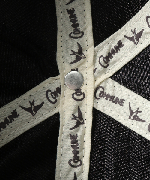 EDIFICE(エディフィス)の「【Commune Golf / コミューンゴルフ】Casquette golf flag Noire(キャップ・メンズ・ブラック・FREE)」の8枚目の写真