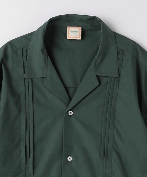 Drole De Monsieur(ドロール ド ムッシュ)の「<DROLE DE MONSIEUR × GERGEI ERDEI> PLISSEE SHIRT/シャツ(シャツ/ブラウス・メンズ・ダークグリーン・L/M)」の4枚目の写真