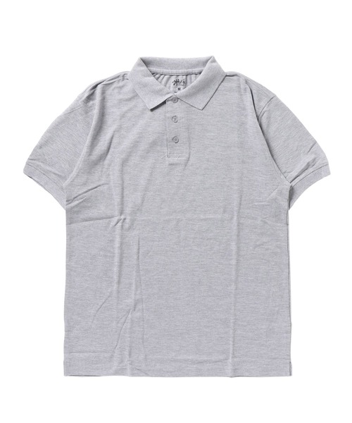 SHAKA WeAR（シャカウェア）の「SHAKA WEAR / シャカウェア 6.2 OZ POLO 半袖 ポロシャツ（ポロシャツ・メンズ・ネイビー/ベージュ/バーガンディー/グリーン/ホワイト/ブラック/杢グレー・X-LARGE/LARGE/MEDIUM）」の3枚目の写真