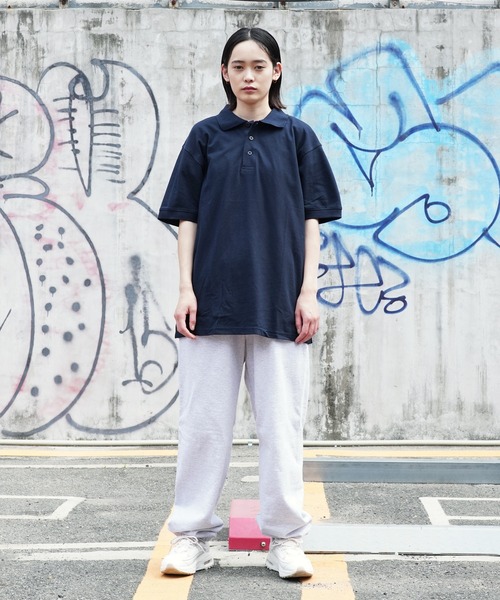 SHAKA WeAR（シャカウェア）の「SHAKA WEAR / シャカウェア 6.2 OZ POLO 半袖 ポロシャツ（ポロシャツ・メンズ・ネイビー/ベージュ/バーガンディー/グリーン/ホワイト/ブラック/杢グレー・X-LARGE/LARGE/MEDIUM）」の15枚目の写真