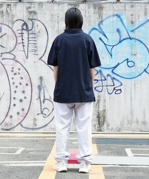 SHAKA WeAR（シャカウェア）の「SHAKA WEAR / シャカウェア 6.2 OZ POLO 半袖 ポロシャツ（ポロシャツ・メンズ・ネイビー/ベージュ/バーガンディー/グリーン/ホワイト/ブラック/杢グレー・X-LARGE/LARGE/MEDIUM）」の11枚目の写真