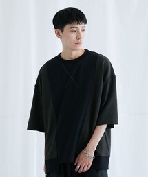 PUBLIC TOKYO | ドッキングアウトハーフスリーブTEE(Tシャツ/カットソー)