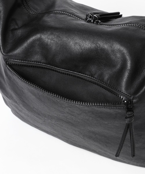 LEPSIM（レプシィム）の「フェイクレザーソフト斜め掛けバッグ　967368（ショルダーバッグ・レディース・アイボリー/ブラック・ONE SIZE）」の15枚目の写真