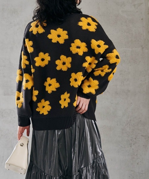セール】フラワージャカードニット（ニット/セーター）｜RANAN（ラナン