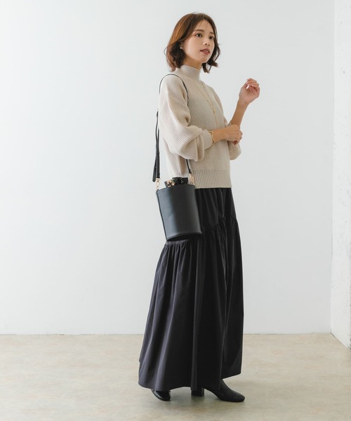 RODE SKO（ロデスコ）の「『2WAY仕様』RODESKO×ミュシャコラボバケツバッグ（ショルダーバッグ・レディース・ベージュ/ブラック・ONE）」の8枚目の写真