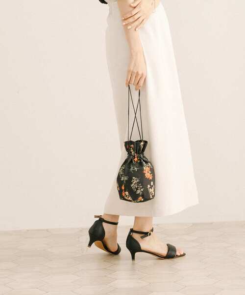 RODE SKO（ロデスコ）の「『2WAY仕様』RODESKO×ミュシャコラボバケツバッグ（ショルダーバッグ・レディース・ベージュ/ブラック・ONE）」の16枚目の写真