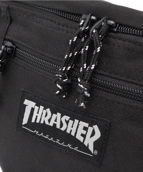 THRASHER（スラッシャー）の「WEGO/THRASHER ウエストバッグ（ショルダーバッグ・メンズ・ブラック/その他1・FREE）」の5枚目の写真