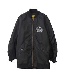 HYSTERIC GLAMOUR | SOUND AND VISION ニットリメイクMA-1ジャケット(ブルゾン)