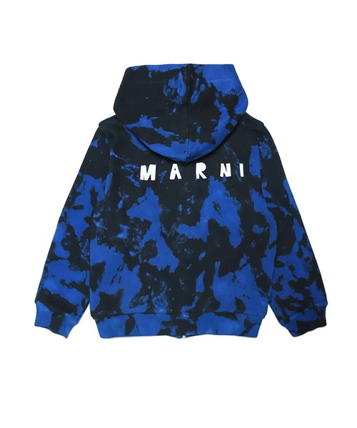 MARNI（マルニ）Junior タイダイ柄ジップアップフーディー MARNI（マルニ） タイダイ柄ジップアップフーディー パーカー 男の子