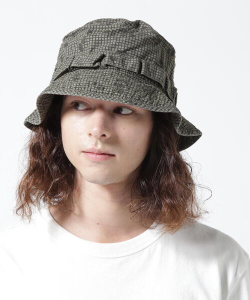 AVIREX（アヴィレックス）の「《直営店限定》JUNGLE HAT / ジャングル ハット / AVIREX / アヴィレックス（ハット・メンズ・その他2/ブラック/オリーブ系・F）」の6枚目の写真