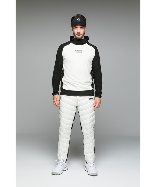 CPG GOLF（シーピージーゴルフ）の「ストレッチバラクラバフーディ（パーカー・メンズ・グレー/ブラウン/ホワイト・MEDIUM/LARGE/X-LARGE）」の19枚目の写真