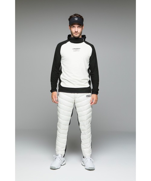 CPG GOLF（シーピージーゴルフ）の「ストレッチバラクラバフーディ（パーカー・メンズ・グレー/ブラウン/ホワイト・MEDIUM/LARGE/X-LARGE）」の15枚目の写真