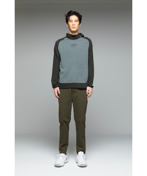 CPG GOLF（シーピージーゴルフ）の「ストレッチバラクラバフーディ（パーカー・メンズ・グレー/ブラウン/ホワイト・MEDIUM/LARGE/X-LARGE）」の20枚目の写真