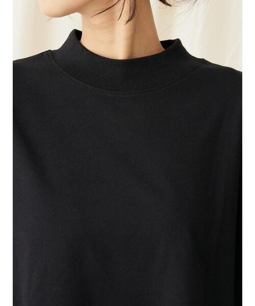 CRAFT STANDARD BOUTIQUE(クラフトスタンダードブティック)の「モックネックリングドットチュニック(チュニック・レディース・ブラック/グリーン/グレイッシュベージュ/ブラウン・FREE)」の19枚目の写真